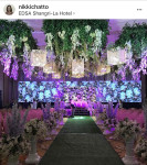 Use Cascading Flower Sprays for Floral Chandeliers | Hanging Flower Garlands | ShopWildThings.com Use Cascading Flower Sprays for Floral Chandeliers | Hanging Flower Garlands | ShopWildThings.com