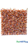 Fall Flowers Fabric backed 8' x 8' Flower Wall "Fall Blossom" Multi-Orange Fall Flowers Fabric backed 8' x 8' Flower Wall "Fall Blossom" Multi-Orange