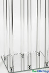 Tall Cluster Clear Hurricane Glass Candelabra Tall Cluster Clear Hurricane Glass Candelabra
