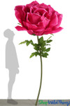 Giant Huge XXXL Artificial Fuchsia Pink Rose, Event Decorations ShopWildThings.com Giant Huge XXXL Artificial Fuchsia Pink Rose, Event Decorations ShopWildThings.com