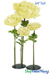 Oversize Extra Extra Large Giant Silk Yellow Rose and many other Colors and Sizes Oversize Extra Extra Large Giant Silk Yellow Rose and many other Colors and Sizes
