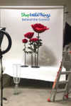 Display ShopWildThings Oversize Flowers in Stands or Unscrew the Stem to Use the Heads as Centerpieces Display ShopWildThings Oversize Flowers in Stands or Unscrew the Stem to Use the Heads as Centerpieces