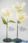 Yellow Giant Poppies, Sheer Florals ShopWildThings Props Event Decor Yellow Giant Poppies, Sheer Florals ShopWildThings Props Event Decor