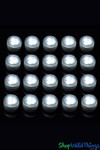 Pack of 20 White LED Tealights Waterproof ShopWildThings.com Pack of 20 White LED Tealights Waterproof ShopWildThings.com