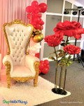 Wow factor florals: Ready-to-use Giant Flowers for effortless elegance – Giant Red Roses and Peonies by ShopWildThings.com