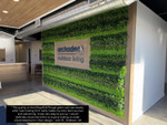 Greenery Wall with Design by ShopWildThings 5 Star Review by Customer Real Photo if installation