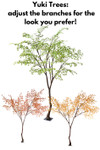 Yuki Adjustable tree ShopWildThings Maple Leaves