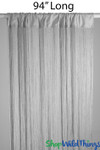 Silver String Curtain with Silver Lurex, Trimmable Order Custom Sizes, ShopWildThings Silver String Curtain with Silver Lurex, Trimmable Order Custom Sizes, ShopWildThings