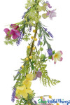 Pansy & Mixed Florals Premium Flexible Vine Garland with Foliage – 5' L "Blossom Jubilee" Pansy & Mixed Florals Premium Flexible Vine Garland with Foliage – 5' L "Blossom Jubilee"