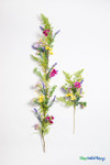 Beautiful Artificial Bright Color Wildflower Garlands with Matching Floral Sprays | ShopWildThings.com Beautiful Artificial Bright Color Wildflower Garlands with Matching Floral Sprays | ShopWildThings.com
