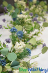 Flexible Florals Garland Vine in Blue and Purple Lilacs - ShopWildThings.com Flexible Florals Garland Vine in Blue and Purple Lilacs - ShopWildThings.com