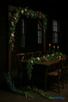 Purple and Blue Artificial Floral Garlands with Greenery Stems | ShopWildThings.com Purple and Blue Artificial Floral Garlands with Greenery Stems | ShopWildThings.com