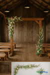 Purple and Blue Artificial Floral Garlands with Greenery Stems | ShopWildThings.com Purple and Blue Artificial Floral Garlands with Greenery Stems | ShopWildThings.com