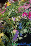 Mixed White, Yellow, Pink and Fuchsia Flowers Flexible Garland Vine - ShopWildThings.com Mixed White, Yellow, Pink and Fuchsia Flowers Flexible Garland Vine - ShopWildThings.com