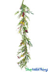 Mixed White, Yellow, Pink and Fuchsia Flowers Flexible Garland Vine - ShopWildThings.com Mixed White, Yellow, Pink and Fuchsia Flowers Flexible Garland Vine - ShopWildThings.com