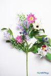 Beautiful Faux Flower Sprays with Matching Garlands | ShopWildThings.com Beautiful Faux Flower Sprays with Matching Garlands | ShopWildThings.com