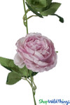 Fake Lavender Peony and Green Leaves Garland 6.6 Feet Long | ShopWildThings.com Fake Lavender Peony and Green Leaves Garland 6.6 Feet Long | ShopWildThings.com