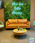 Artificial Greenery Wall for Waiting Room Decor | Oasis Panel by ShopWildThings
Transform a waiting room or commercial interior with the Oasis Greenery Wall Panel from ShopWildThings. This 40" x 40" UV-rated artificial plant wall is made of four interlocking squares, allowing easy installation and flexible sizing. Ideal for wellness spaces, offices, or retail environments that need no-maintenance greenery with maximum impact.