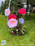 Dreamy Event Decor with Sheer Jumbo Blooms
Oversized yet ultra-light, our Sheer Ethereal Voile Jumbo Flowers from ShopWildThings are a go-to for whimsical weddings and storybook events. Available in dozens of styles and shades—from romantic peonies to cheerful daisies—they bring volume, softness, and visual movement to any space, whether suspended, grounded, or framing an entrance.