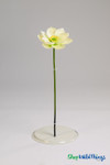 Artificial Oversized White Magnolia Flower on Bendable Stem 33" Tall by 10" Wide | ShopWildThings.com Artificial Oversized White Magnolia Flower on Bendable Stem 33" Tall by 10" Wide | ShopWildThings.com