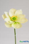 Artificial Oversized White Magnolia Flower on Bendable Stem 33" Tall by 10" Wide | ShopWildThings.com Artificial Oversized White Magnolia Flower on Bendable Stem 33" Tall by 10" Wide | ShopWildThings.com