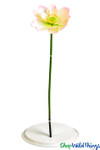 Artificial Oversized Pink & White Magnolia Flower on Bendable Stem 33" Tall by 10" Wide | ShopWildThings.com Artificial Oversized Pink & White Magnolia Flower on Bendable Stem 33" Tall by 10" Wide | ShopWildThings.com
