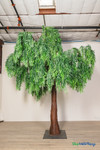 14 FT Tall Artificial Green Weeping Willow Tree ShopWildThings Event Wedding Trees 14 FT Tall Artificial Green Weeping Willow Tree ShopWildThings Event Wedding Trees