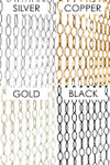 Custom Room Divider Door Beads Metal Chain Color Options ShopWildThings Made in USA Custom Room Divider Door Beads Metal Chain Color Options ShopWildThings Made in USA