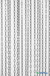 Black Geometric Shape Metal Chain Beaded Curtain Black Geometric Shape Metal Chain Beaded Curtain