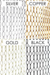 Custom Room Divider Door Beads Metal Chain Color Options ShopWildThings Made in USA Custom Room Divider Door Beads Metal Chain Color Options ShopWildThings Made in USA