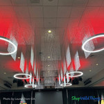 Available in ready to ship sizes from 6' to 20', finished with traditional curtain rods, or finished with satin rod pockets or even bendable rods, the Diamonds Collection is full of matching iridescent beaded columns, chandeliers, swags, and more! Available at ShopWildThings.com