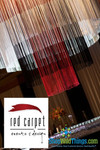 Custom String Curtains Made Into Giant Hanging Columns for Weddings & Events by ShopWildThings.com