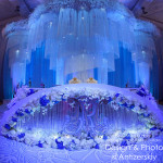 Custom String Curtains Made Into Giant Hanging Columns for Weddings & Events by ShopWildThings.com