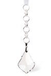 French Cut Crystal Pendalogue Pendant Hanging Prism Strands, Set of 12,ShopWildThings.com
