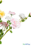 Decorative pastel rose interchangeable branch designed for modular event tree systems – ShopWildThings