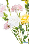 Close up of pastel artificial roses on interchangeable floral branch for wedding and event decor – ShopWildThings