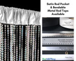ShopWildThings.com offers a huge range of gorgeous Beaded Curtains, including Satin Rod Pocket and Bendable Metal Curtain Rod options. Plus, our in-house team of fabricators can make anything you need- just give us a call!