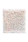 8' x 8' white and soft pink rose flower wall backdrop isolated on white background, premium 5D floral panel, ShopWildThings.com
