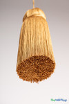 Honey Gold Fringe Tassel 12" Long x 4" Diameter  with dense strands and sleek finish, ideal for event backdrops, stages | ShopWildThings.com