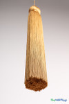 Honey Gold Fringe Tassel 24" Long x 4" Diameter  with dense strands and sleek finish, ideal for event backdrops, stages | ShopWildThings.com
