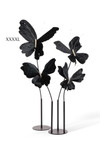 Giant Oversized Velvet Butterfly, Black 32" x 32" for events, props | ShopWildThings.com