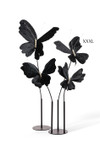 Giant Oversized Velvet Butterfly, Black 27" x 22" for events, props | ShopWildThings.com
