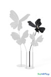 Giant Oversized Velvet Butterfly, Black 27" x 22" for events, props | ShopWildThings.com