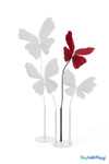 Giant Oversized Velvet Butterfly, Dark Red 27" x 22" for events, props | ShopWildThings.com