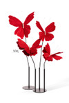 Giant Oversized Velvet Butterfly, Red 26" x 22" for events, props | ShopWildThings.com
