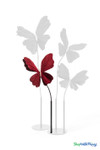 Giant Oversized Velvet Butterfly, Dark Red 26" x 22" for events, props | ShopWildThings.com