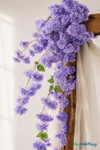 Cascading "Spring Blossom" Spray Bouquet - Lavender 41"