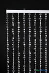 3 Foot Long Crystal Non-Iridescent Sparkling Beaded Curtains for Backdrops | ShopWildThings.com
