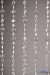 4 Foot Long Crystal Non-Iridescent Sparkling Beaded Curtains for Backdrops | ShopWildThings.com