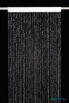 20 Foot Long Crystal Non Iridescent Beaded Curtain with Elegant Satin Rod Pocket, Classy Backdrop Panel | ShopWildThings.com